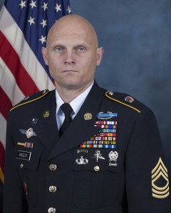 This photo provided by the U.S. Army shows Master Sgt. Joshua Wheeler. Wheeler. A spokesman for the U.S.-led coalition in Iraq has identified the commando killed in a raid against the Islamic State group in northern Iraq as Master Sgt. Joshua Wheeler.  (US Army via AP)